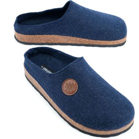 تصویر Kışlık Mantar Taban Ev Bahçe Rahat Taban Erkek Terlik 