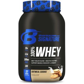 تصویر پروتئین وی بادی بیلدینگ BodyBuilding Signature 100% Whey Protein Powder 