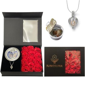 تصویر مروارید عشق - قرمز 