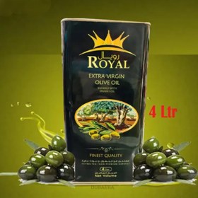 تصویر روغن زیتون رویال قوطی فلزی 4 لیتری ROYAL