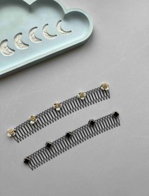 تصویر وزگیر مو - گل مشکی 