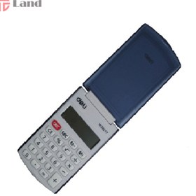 تصویر ماشین حساب جیبی دلی 8 رقم مدل DELI E39217 8-digit DELI E39217 pocket calculator