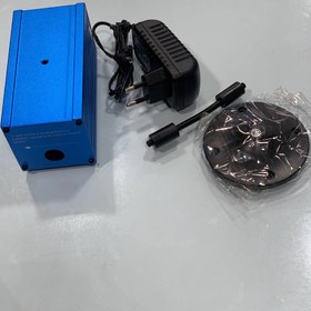 تصویر لیزر خطی پرقدرت کیلومتری سبز ثابت 