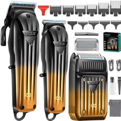 تصویر ست ماشین اصلاح وی جی آر مدل VGR V-644 با تکنولوژی برش مستقیم و استیل ضد زنگ 