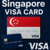 تصویر ویزا کارت مجازی سنگاپور 
