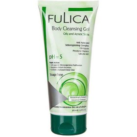 تصویر شامپو بدن پوست چرب فولیکا حجم 200 میلی لیتر Fulica, Body shampoo for greasy skins