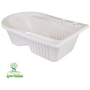 تصویر وان تک نفره ماسو سایز ۴۵*۸۷*۲۱۷ سبز روشن 