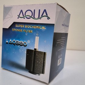 تصویر بیوفیلتر آکواریوم برند آکوا مدل AQ380 مناسب برای آکواریوم 80 تا 150 لیتری 