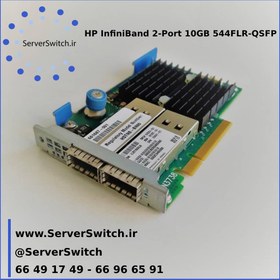 تصویر کارت شبکه سرور مدل infiniband-10gb-2-port-544flr-qsfp 