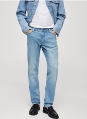 تصویر شلوار جین ضخیم مناسب برای اندام - مردانه مانگو - MANGO Man -- 788443464- اورجینال 