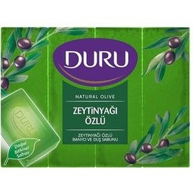 تصویر صابون دورو زیتون مدل DURU NATURAL OLIVE بسته 4 عددی ا DURU NATURAL OLIVE SOAP 600gr ا صابون و پودر صابون صابون و پودر صابون