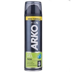 تصویر ژل اصلاح فرش آرکو حجم 200 میل اورجینال ا Shaving gel fresh ARKO MEN 200 ML Shaving gel fresh ARKO MEN 200 ML