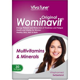 تصویر ومیناویت اورجینال ویواتیون 30 سافت ژل Wominavit Original Viva Tune 30Sf