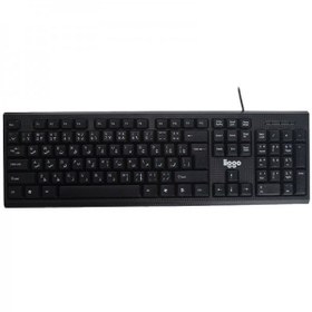 تصویر کیبورد و موس سیمی Liggo مدل KM601 Liggo KM601 Wired Keyboard and Mouse