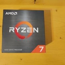 تصویر AMD CPU Ryzen AM4 5800X پردازنده آکبند رایزن 