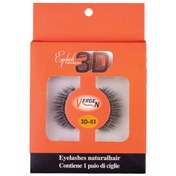 تصویر مژه مصنوعی سه بعدی E110-03 ورژن ا Vergen E110-03 3D Eyelash Vergen E110-03 3D Eyelash
