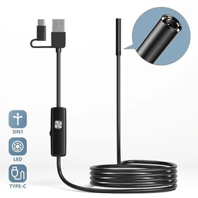 تصویر دوربین آندوسکوپی مدل فوکوس خودکار کد 10M 5MP HD NEW 