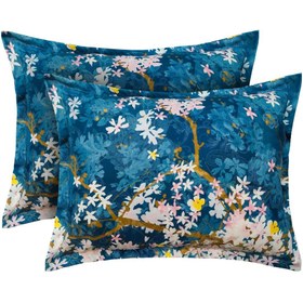 تصویر روبالشی آدنو مدل شکوفه کد IR11 بسته 2 عددی 