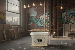 تصویر سطل ۱کیلویی طرح۱(بسته ۱۰عددی) 