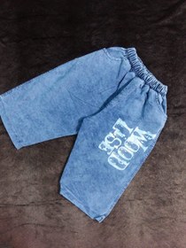 تصویر شلوارک تک جین 