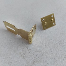 تصویر قفل مدل CH3 بسته 7 عددی - طلایی مات 