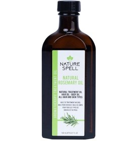 تصویر روغن رزماری طبیعی ۱۵۰ میلی‌لیتر برند nature spell Natural Rosemary Oil 150ml