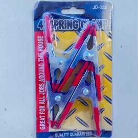 تصویر گیره سوسماری 4عددی بزرگ 