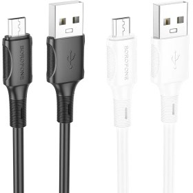 تصویر کابل تبدیل USB به MICROUSB بروفون مدل BX80 طول 1 متر Borofone BX80 MicroUSB Cable 1m