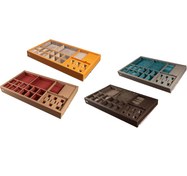 تصویر کشوی مشبک ریلی فریم چرم داسی کد J001_004 