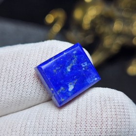 تصویر نگین سنگ لاجورد معدنی 