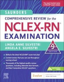 تصویر کتاب مرور جامع ساندرز – SAUNDERS COMPREHENSIVE REVIEW FOR THE NCLEX-RN 9th – ویرایش نهم 