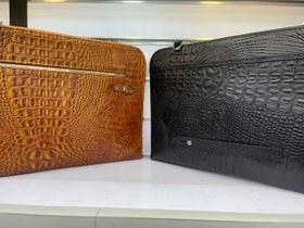 تصویر کیف پوشه چرم مدل ارج 