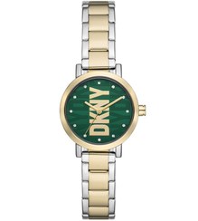 تصویر ساعت مچی زنانه آنالوگ گرد از استیل ضد زنگ مدل NY6676 - 28 میلی‌متر برند DKNY Women's Analog Round Shape Stainless Steel Wrist Watch NY6676 - 28 Mm