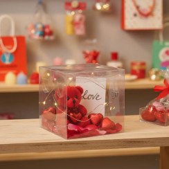 تصویر باکس طلقی، بسته۱۰عددی - ۱۱×۱۱×۱۱ در۲ سایز قابل سفارش است