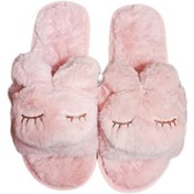 تصویر دمپایی حوله ای مدل خرگوش کد s40 - 38-39 