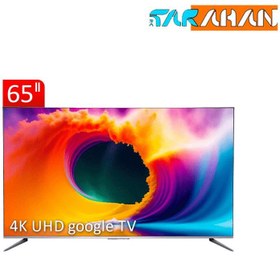 تصویر تلویزیون UHD 4K هوشمند 65 اینچ تی سی ال مدل P735 ا TV p735 TV p735