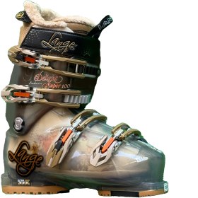 تصویر کفش اسکی مدل Lange Ski boots exc delight super100 transparent 