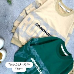 تصویر بلوزتک پسرانه سایز ۴۵ تا ۷۰ 