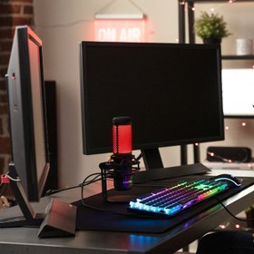تصویر میکروفن HyperX Quadcast - اپن باکس HyperX QuadCast Microphone