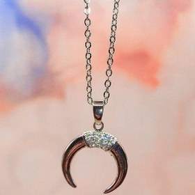 تصویر گردنبند هلال ماه 