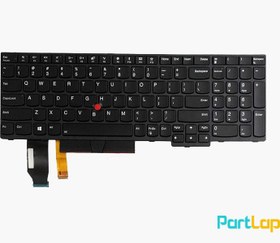 تصویر کیبورد لپ تاپ لنوو ThinkPad E580 ، E590 