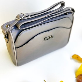 تصویر کیف پاسپورتی گل نرگس 