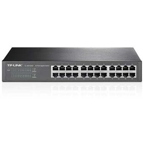 تصویر سوئیچ رومیزی/ رکمونت با 24 پورت گیگابیتی شرکت TP-LINK مدل TL-SG1024D 