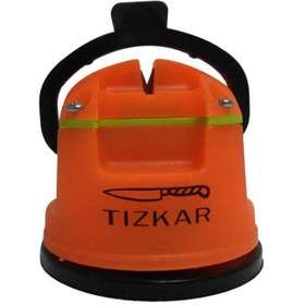 تصویر چاقو تیز کن تیزکار مدل دستی کد U34 - مشکی 