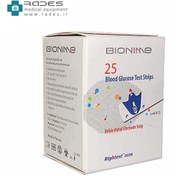 تصویر نوار تست قند خون بایونیم | Bionime 