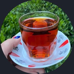 تصویر چای زرین نوبرانه بهار چیده شده در اولین برداشت بهار