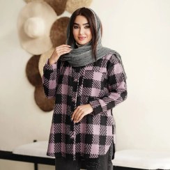 تصویر شکت چهارخونه پشمی 