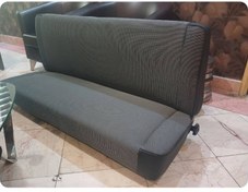 تصویر صندلی نیسان ماهران یک تیکه قهوه ای با اسکلت سنگین 