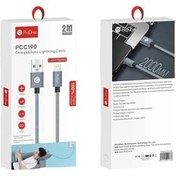 تصویر کابل شارژ USB به لایتنینگ پرووان مدل PCC190 طول 2/5 متر 