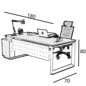تصویر میز مدیریتی K87 